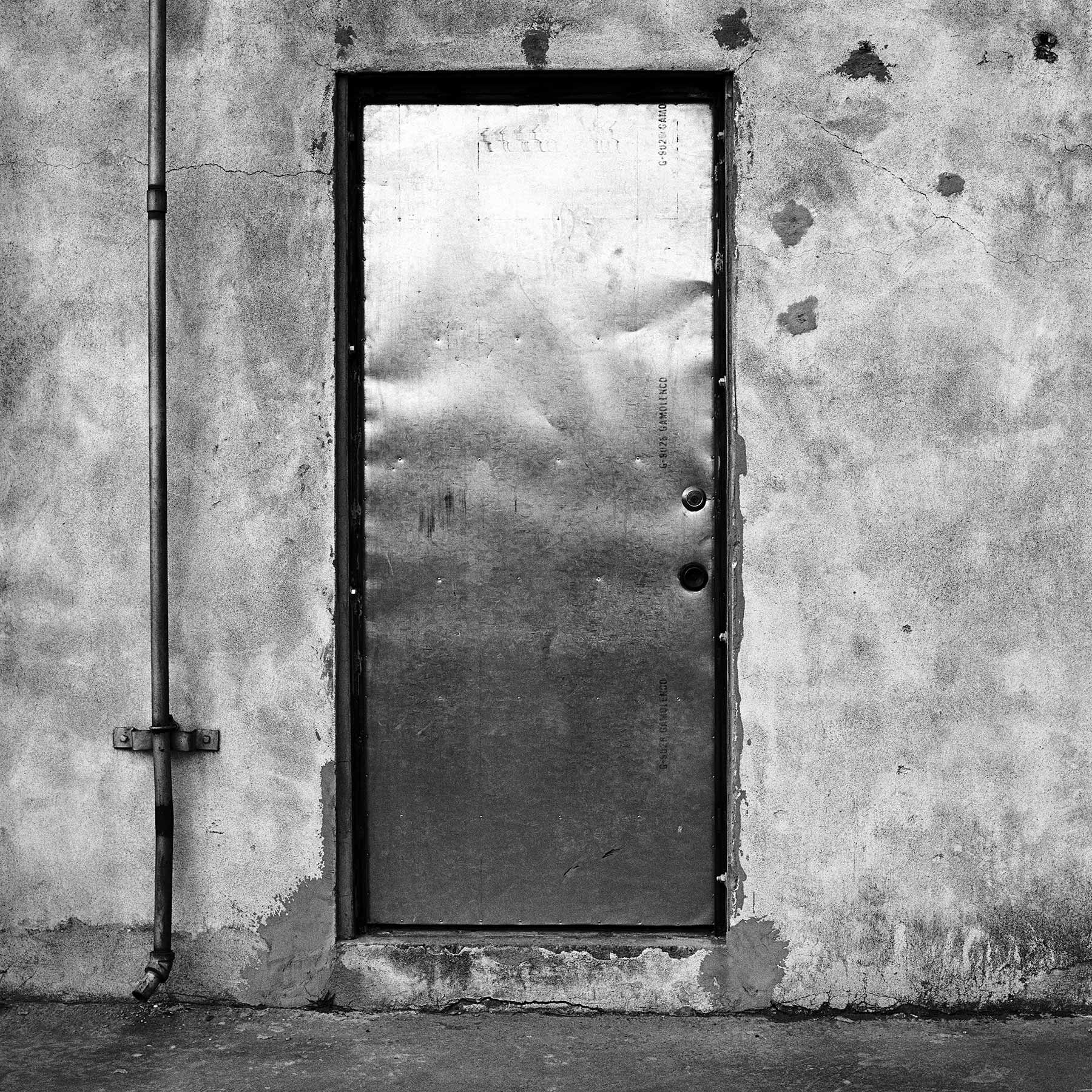 Metal door – East Downtown, Huston, Texas, 1983