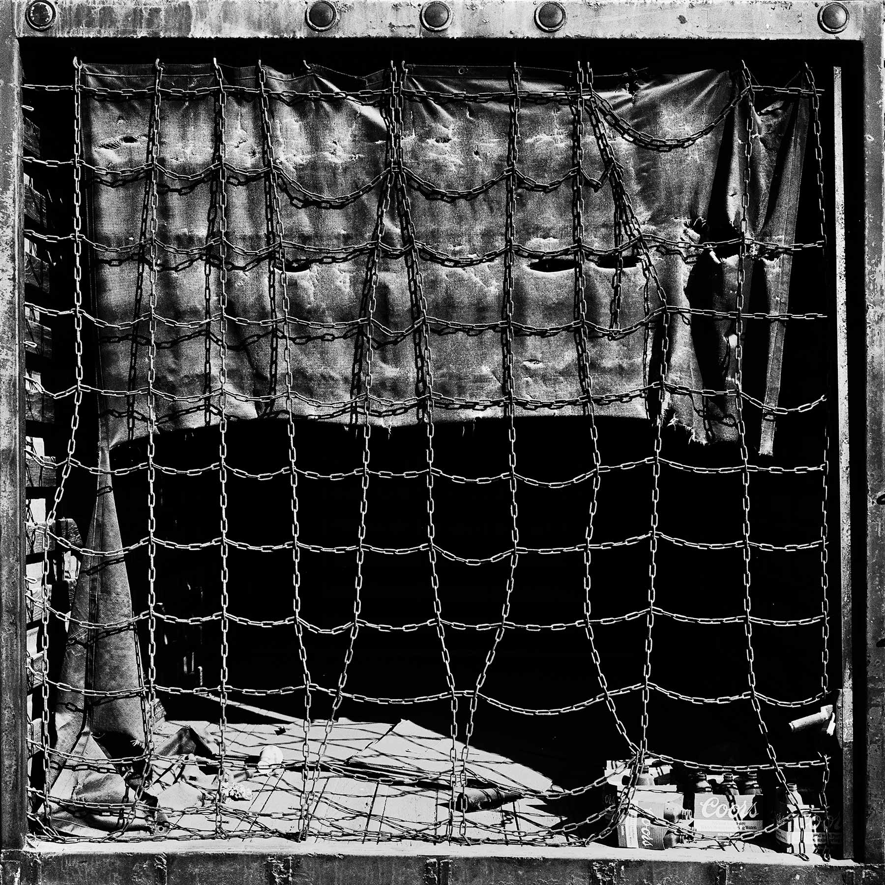 Closed with chains – Santa Barbara, California, 1983