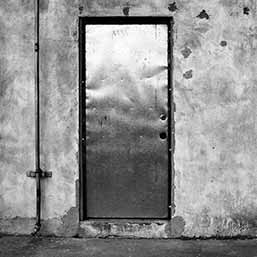 Metal door – East Downtown, Huston, Texas, 1983